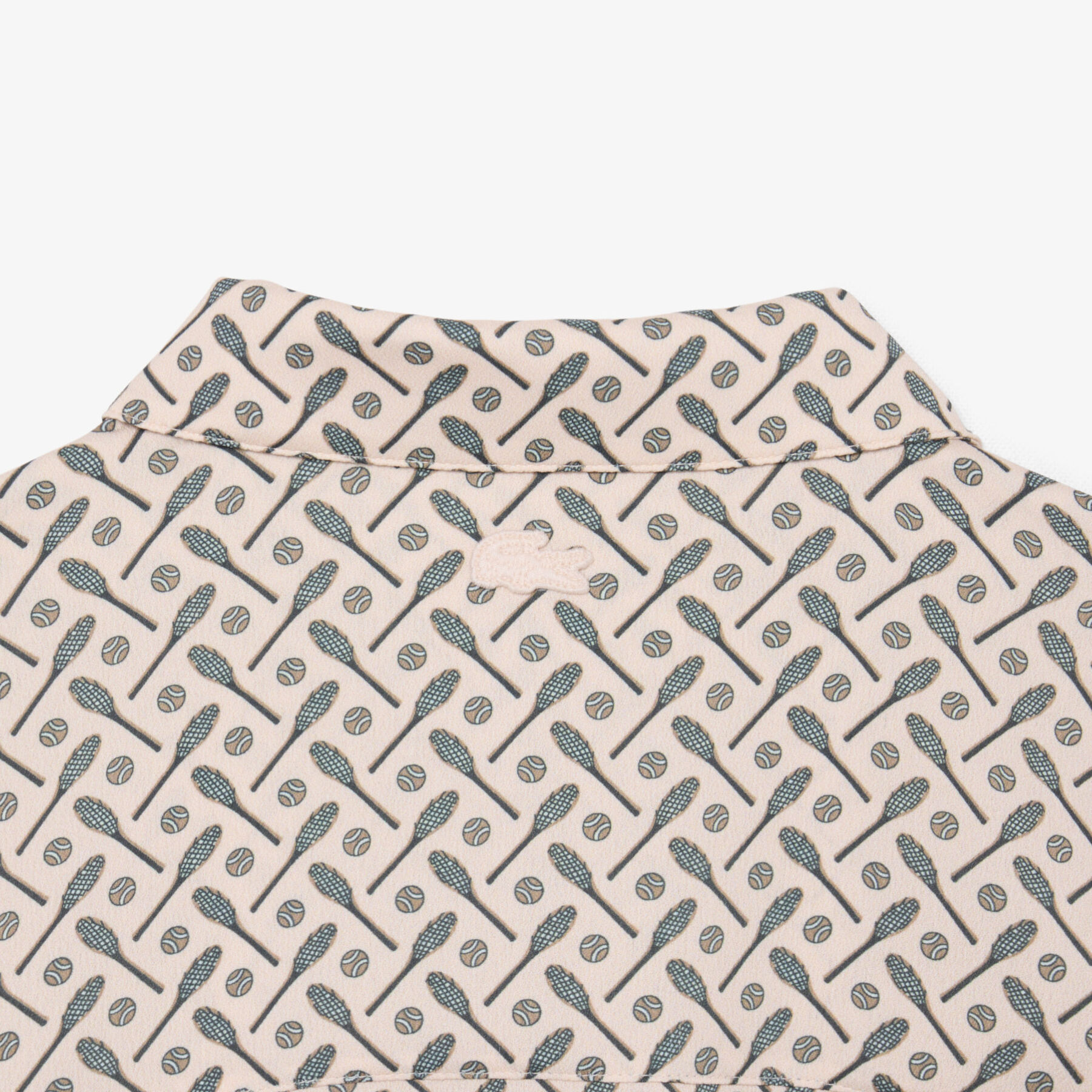 Fluid Crepe Shirt Collar Dress lacoste fluid crepe shirt collar dress