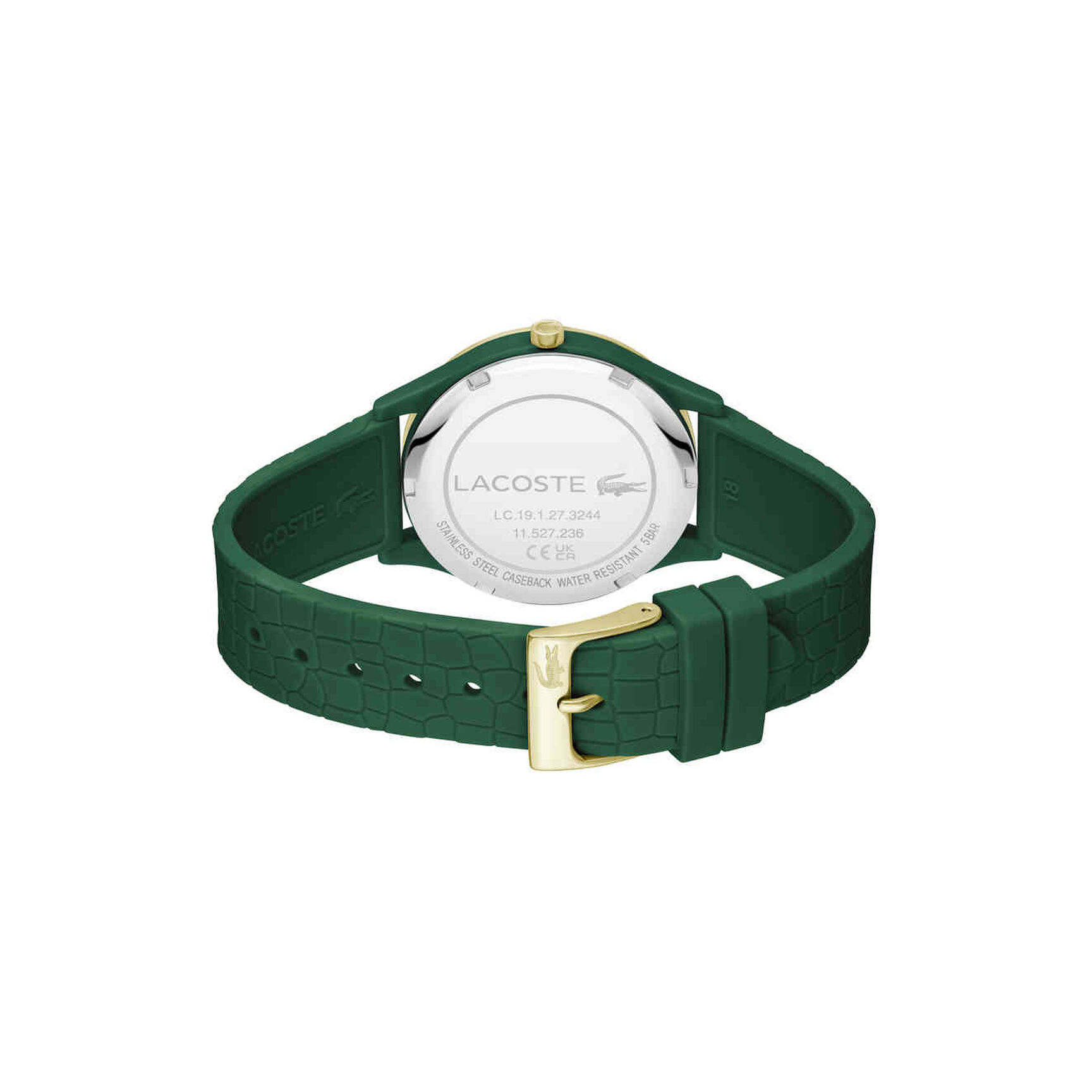 Women's Green Silicone Strap Watch Women Women Watch Quartz Watch - 2001247-GRN