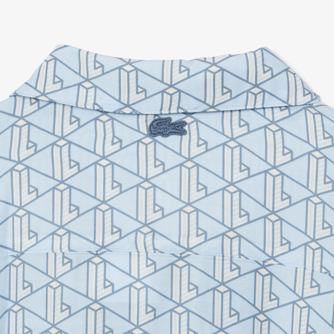 Oversized Monogram Print Shirt Oversized Monogram Print Shirt - CF0495-00-EIB