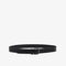 lacoste perforated leather belt