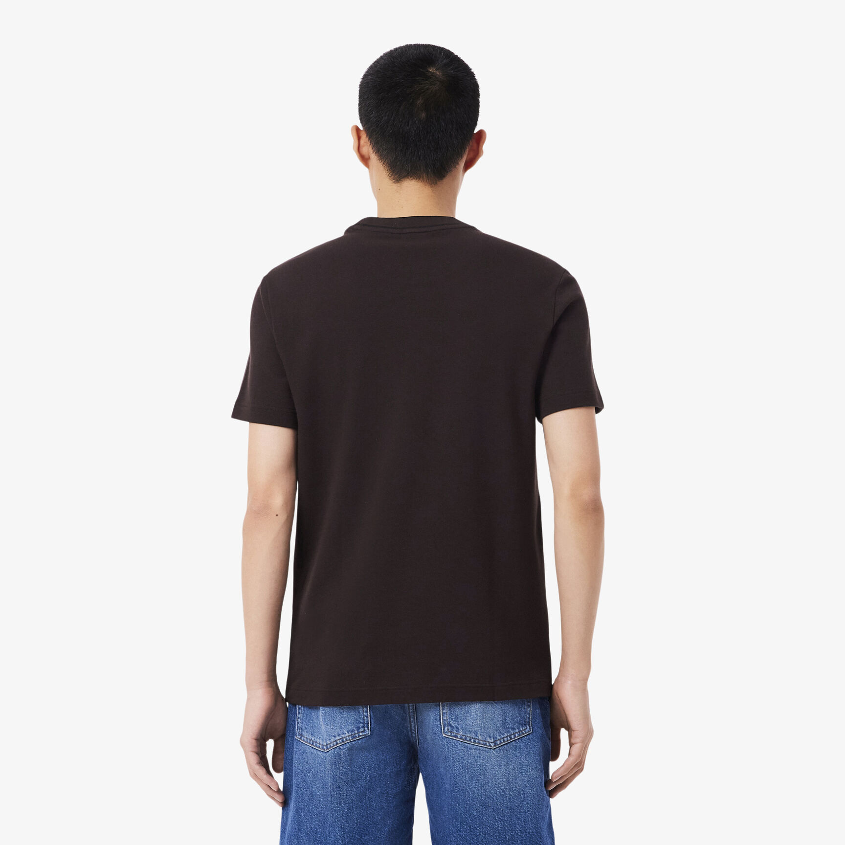 Stretch Pique Stripe Collar T-shirt - TH8174-00-3LA