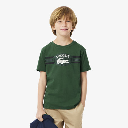 Monogram Print Cotton T-shirt