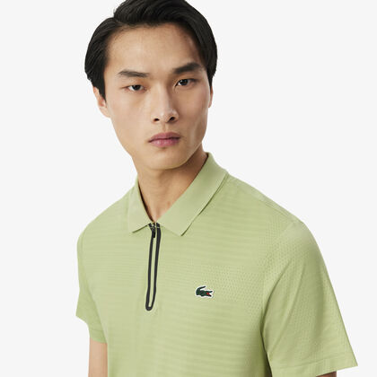 Ultra Dry Stretch Jacquard Tennis Polo Shirt