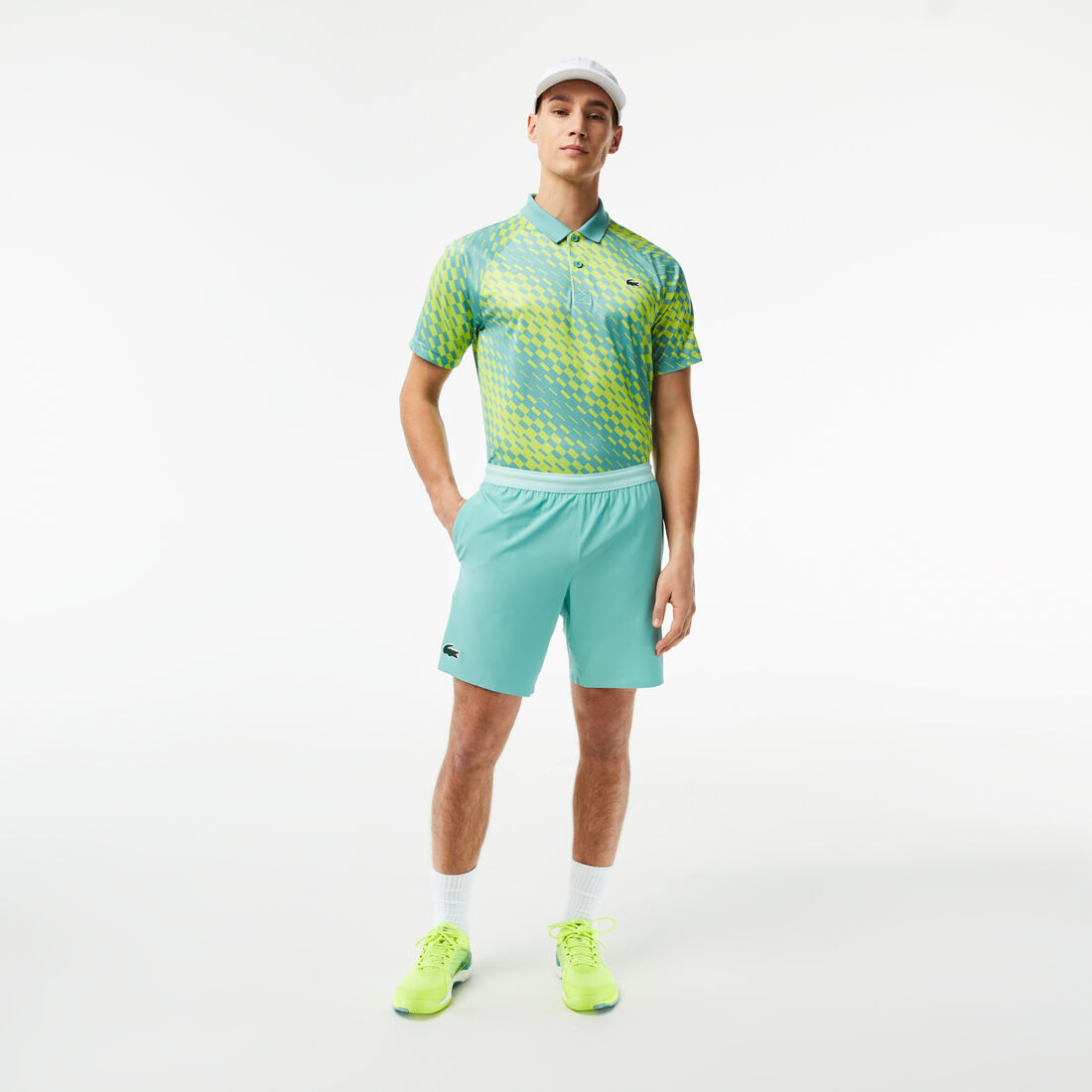 Men's Lacoste Tennis x Novak Djokovic Taffeta Shorts Men's Lacoste Tennis x Novak Djokovic Taffeta Shorts