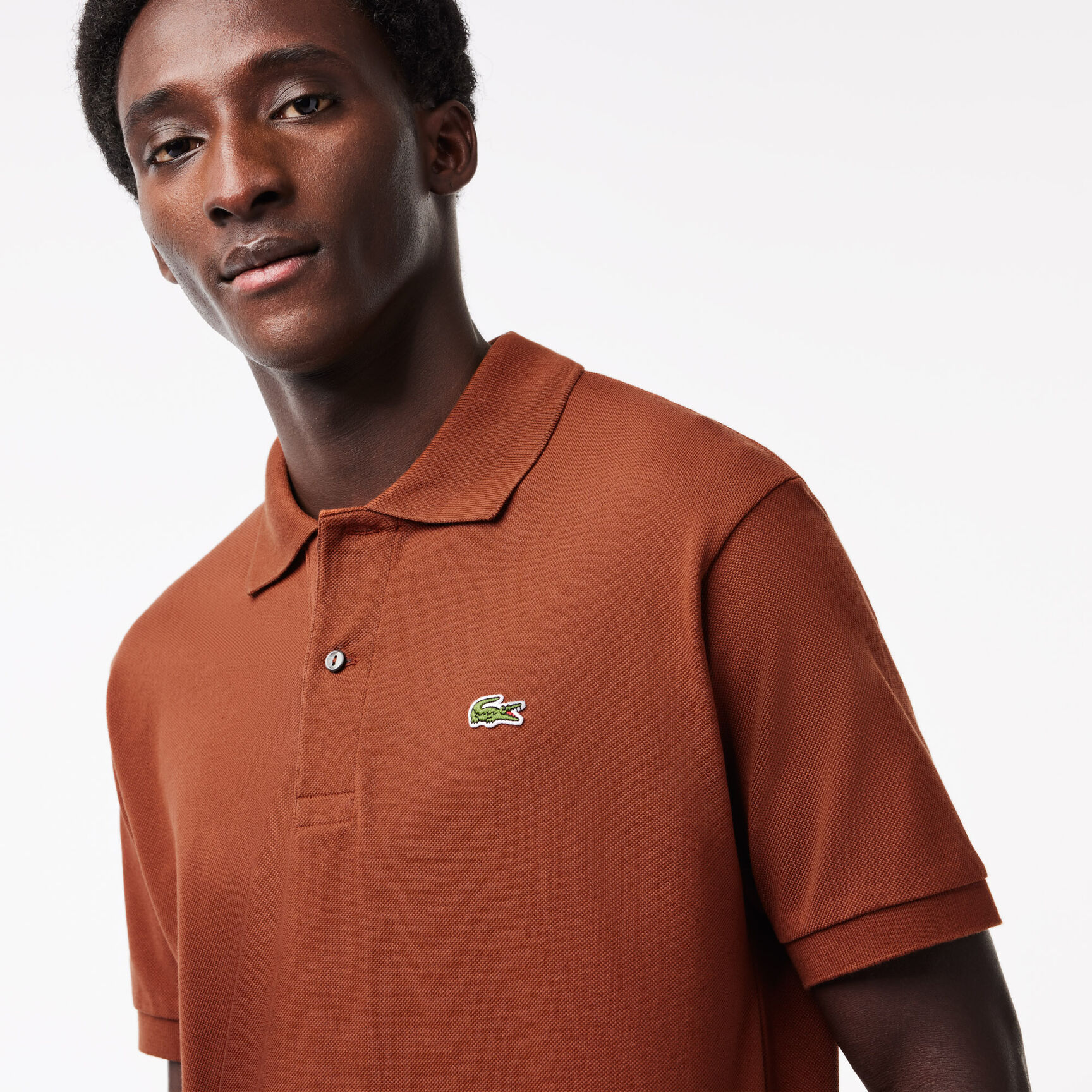 قميص بولو كلاسيكي L.12.12 أصلي Original L.12.12 petit Pique cotton Polo Shirt - L1212-00-SHI