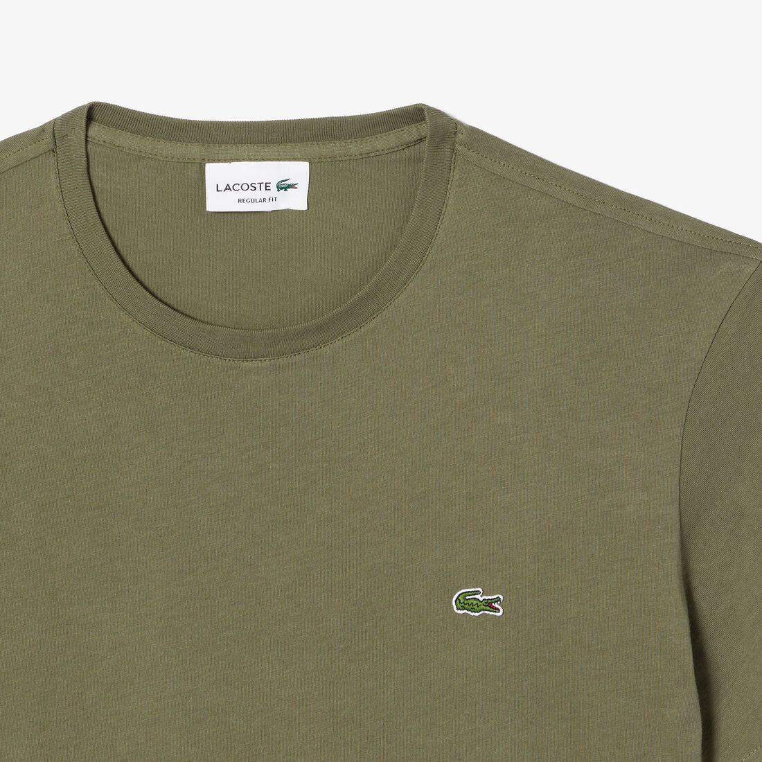 تي شيرت جيرسيه قطن ثقيل برقع متعددة لشعار الماركة Men's Crew Neck Cotton T-shirt - TH2038-00-316