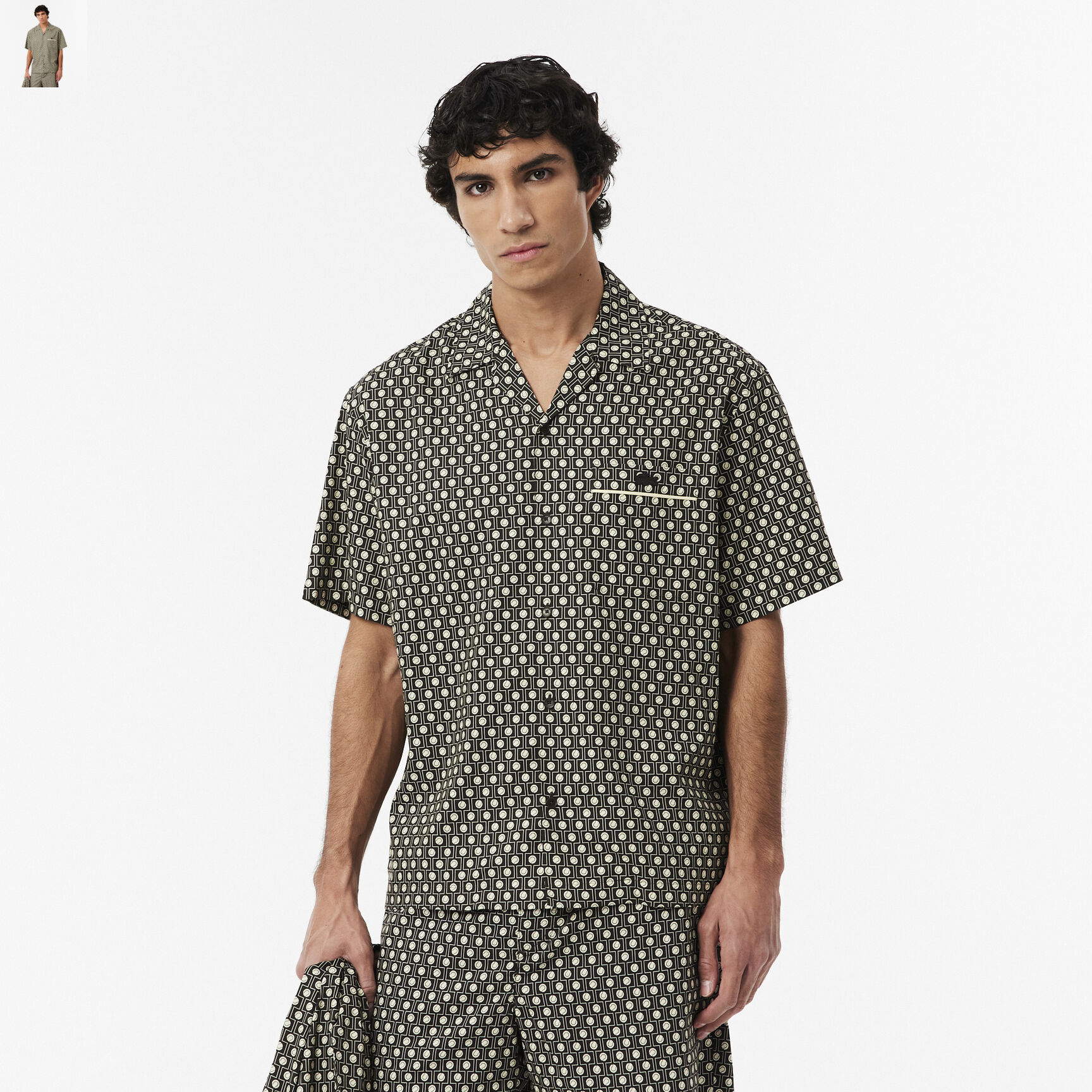 Relaxed Fit Short Sleeved Shirt - CH0712-00-7FI