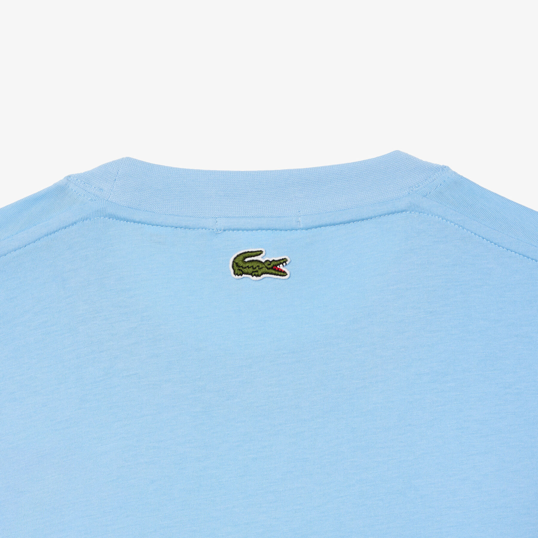Signature Print Cotton T-shirt lacoste signature print cotton t shirt