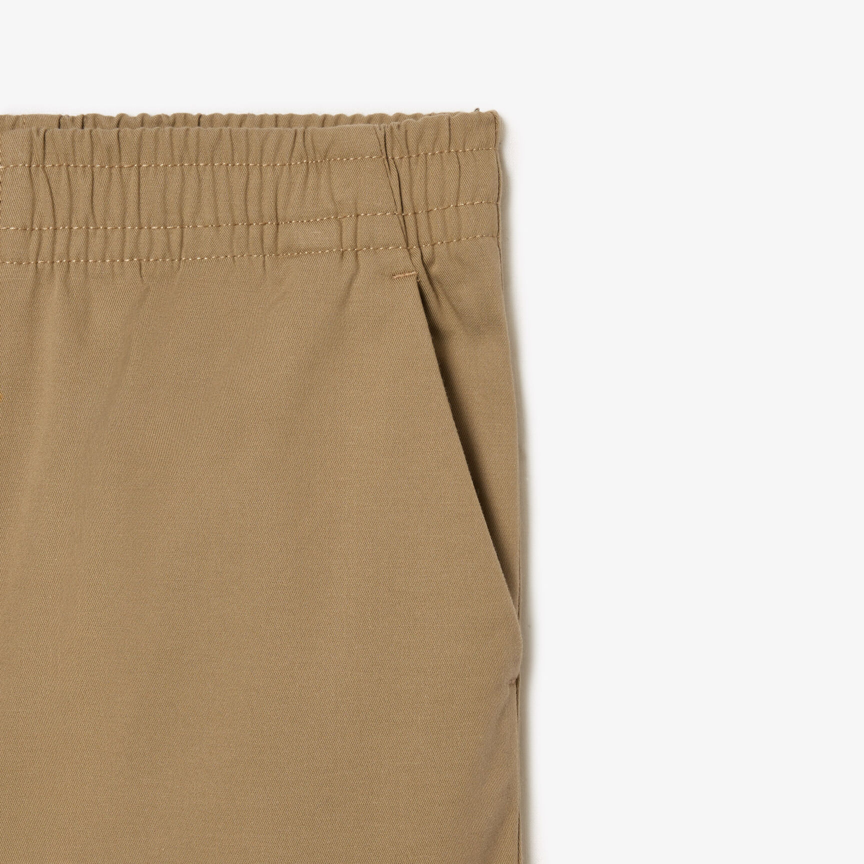 بنطال تشينو للأولاد من قطن الجبردين المطاطي من لاكوست Boys' Lacoste Stretch Cotton Gabardine Chinos - HJ9701-00-CB8