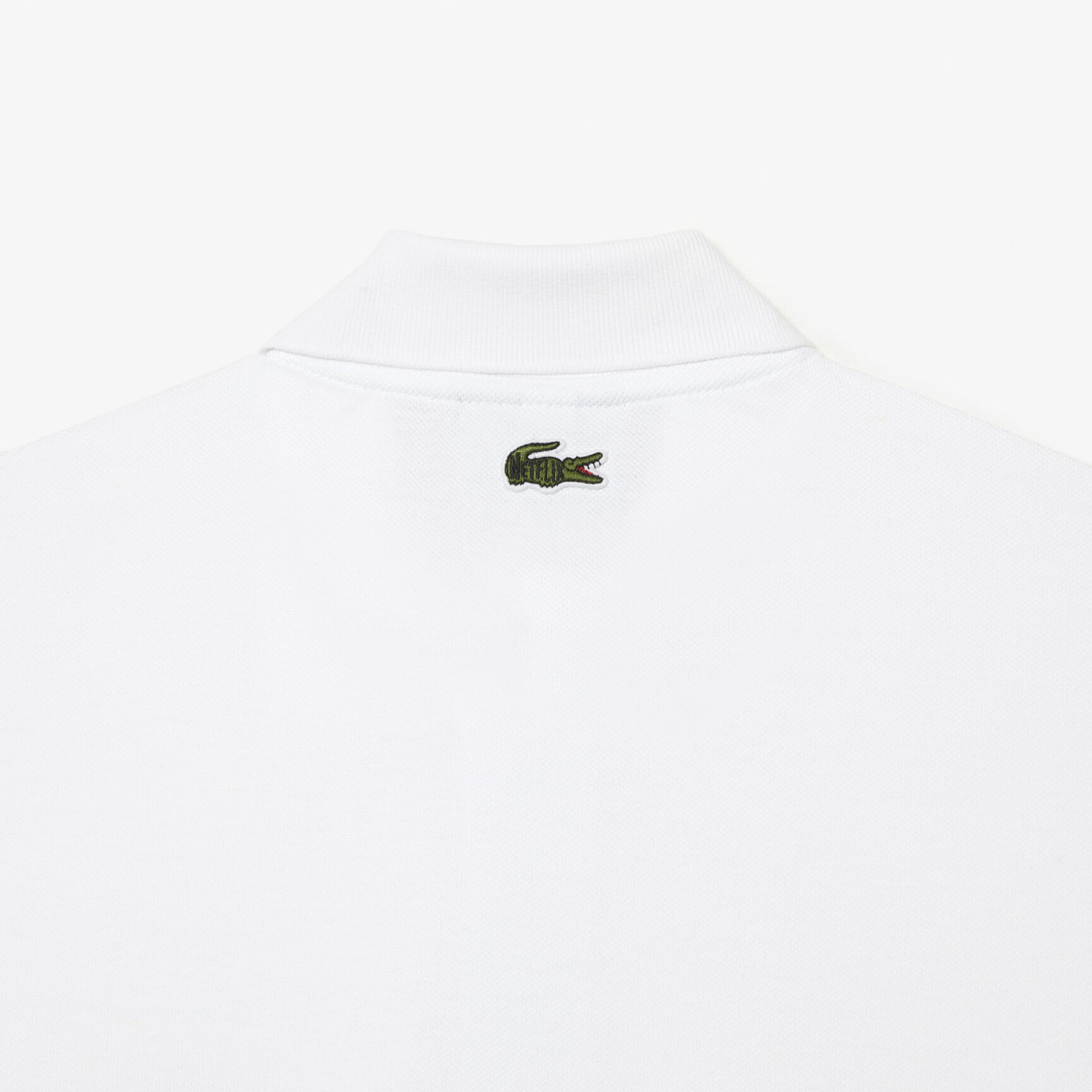 تيشيرت بولو قطن عضوي للرجال مجموعة Lacoste x Netflix تيشيرت بولو قطن عضوي للرجال مجموعة Lacoste x Netflix
