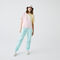 Women’s Lacoste LIVE Loose Bicolour Cotton T-shirt women s lacoste live loose bicolour cotton t shirt