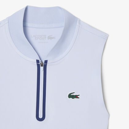 Sleeveless Ultra Dry Stretch Tennis Polo Shirt