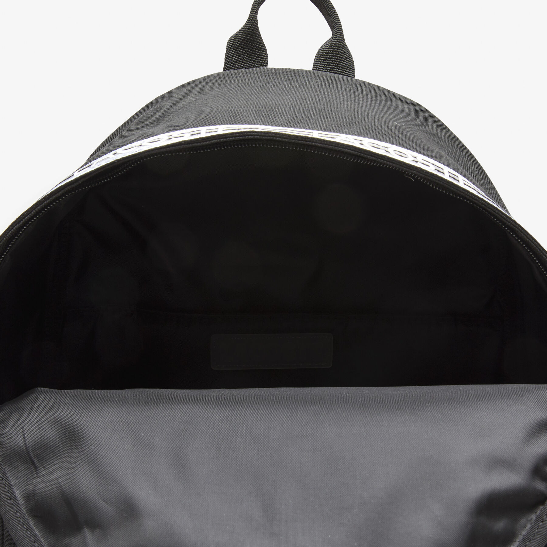 men s lacoste neocroc backpack with zipped logo straps