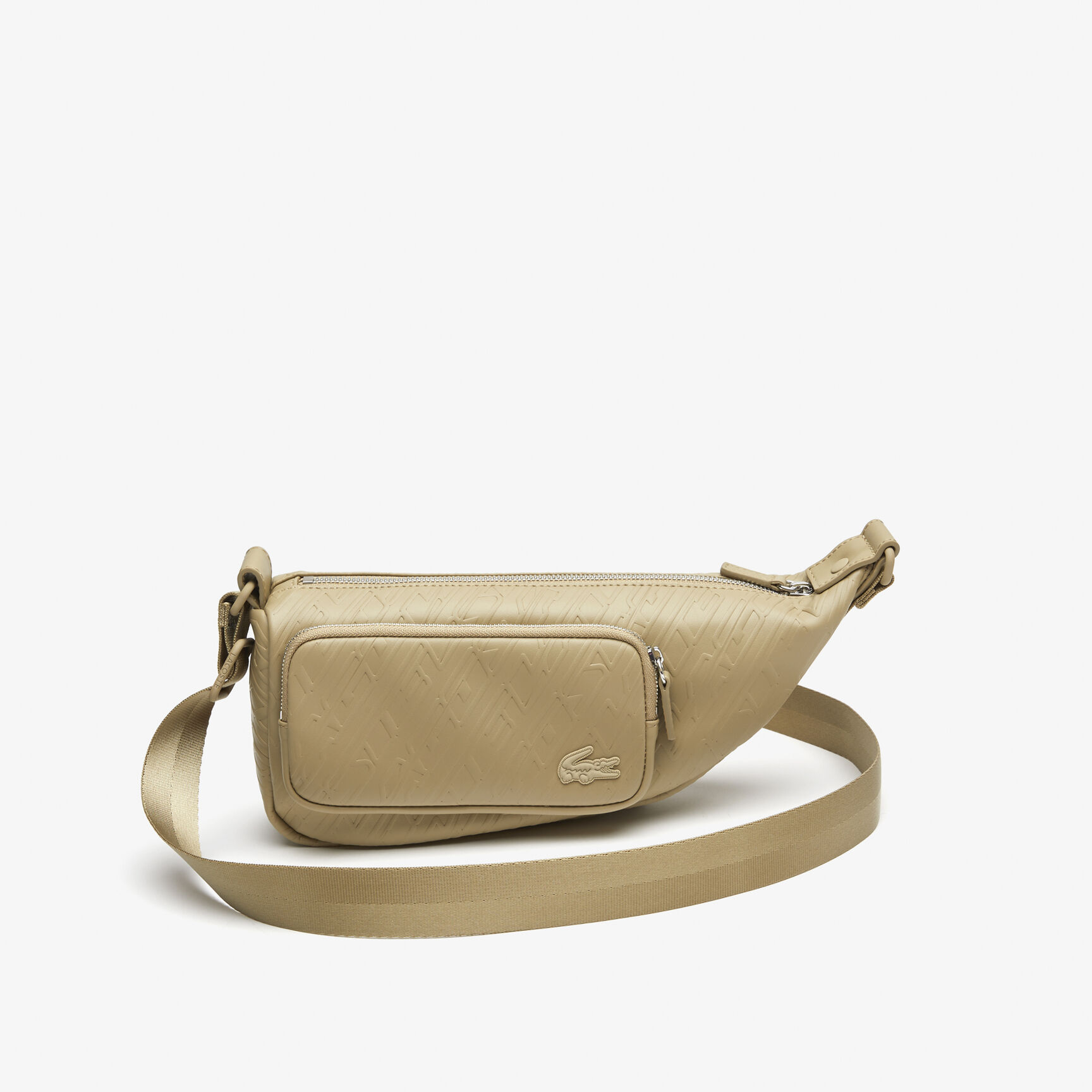 حقيبة كتف لاكوست بطبعة شعار الماركة للجنسين حقيبة كتف لاكوست بطبعة شعار الماركة للجنسين