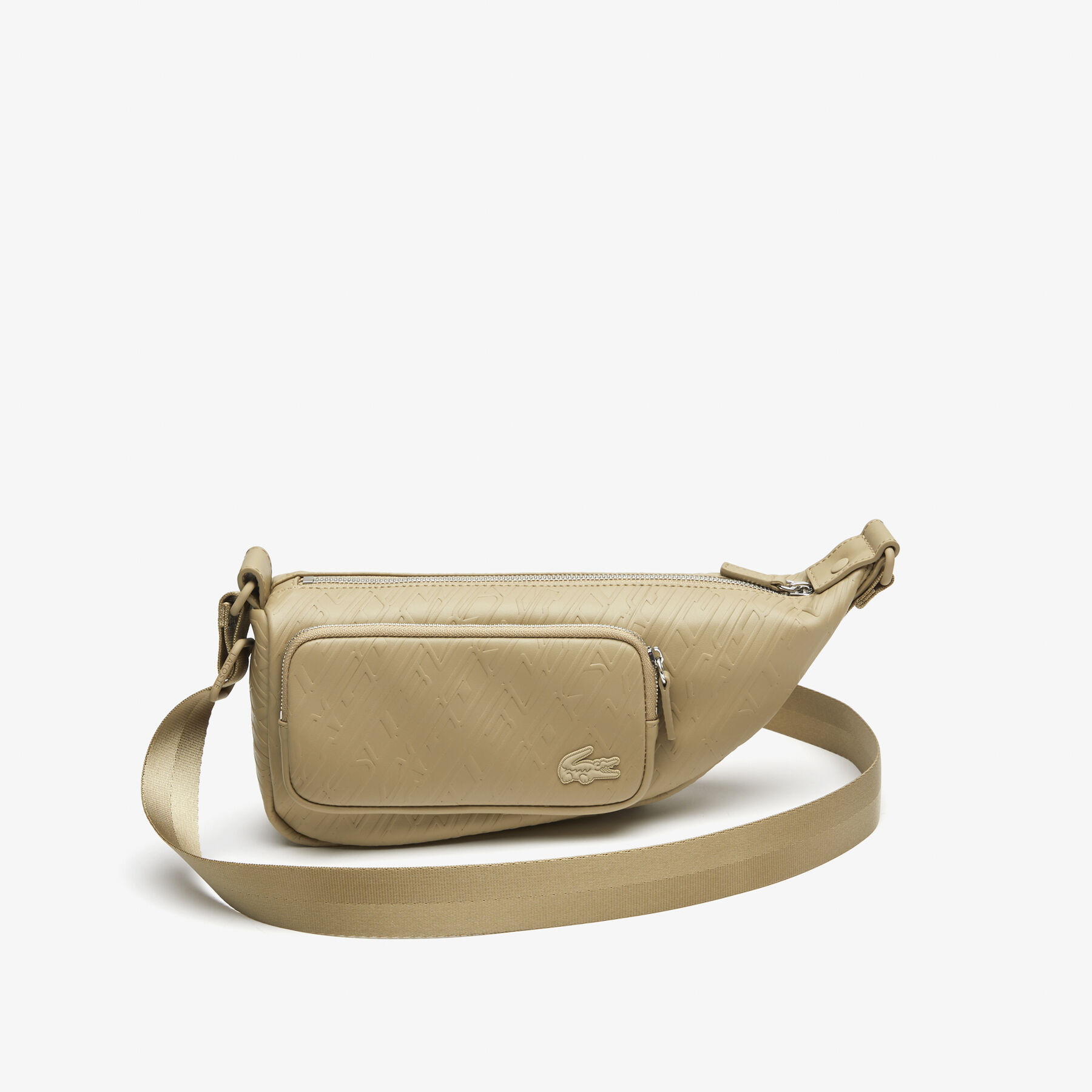 Unisex Lacoste Logo Print Shoulder Bag unisex lacoste logo print shoulder bag