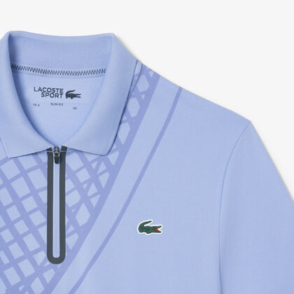 Ultra Dry Printed Slim Fit Tennis Polo Shirt Ultra Dry Printed Slim Fit Tennis Polo Shirt