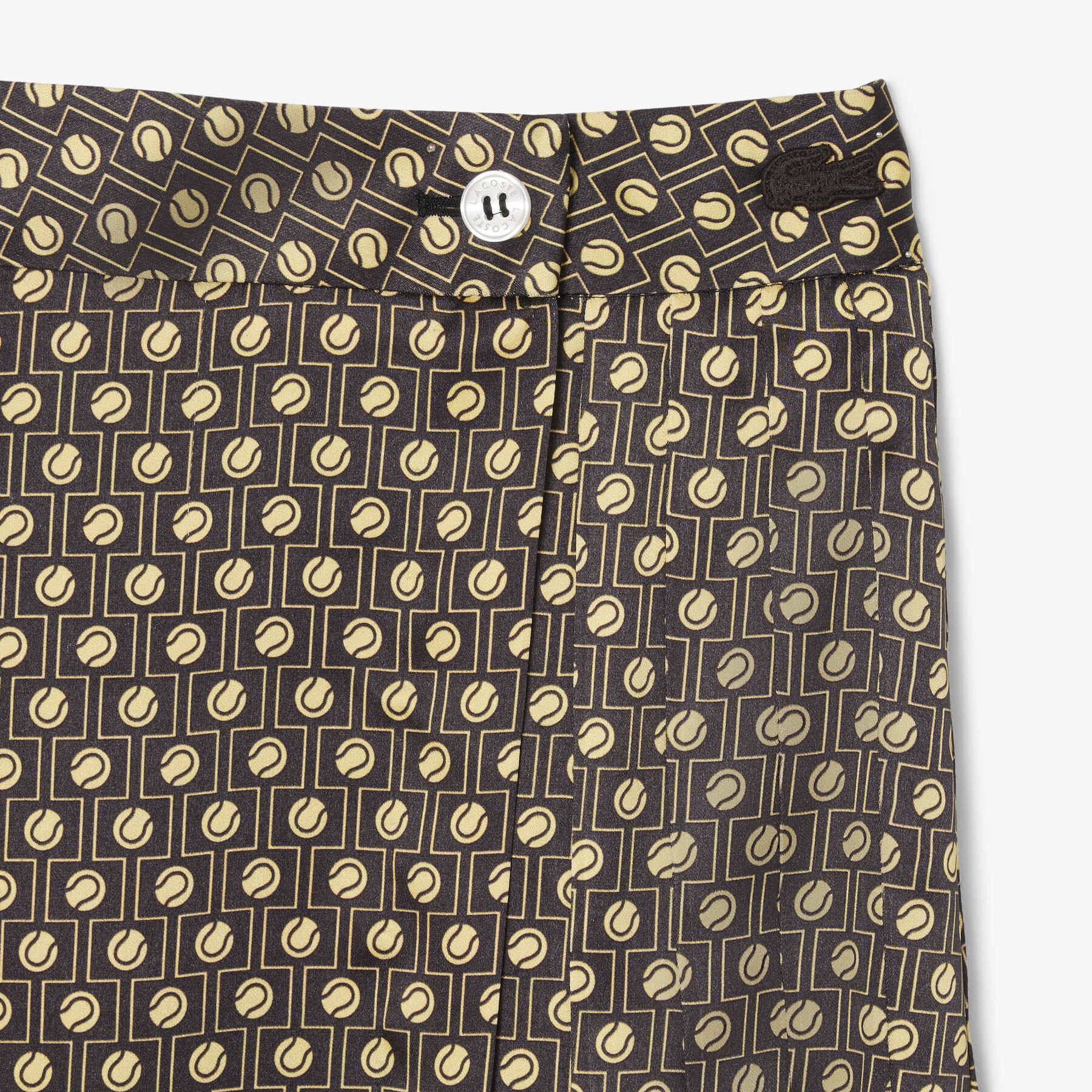 تنورة ميدي مطوية مطبوعة Printed pleated Midi Skirt - JF0253-00-4IZ