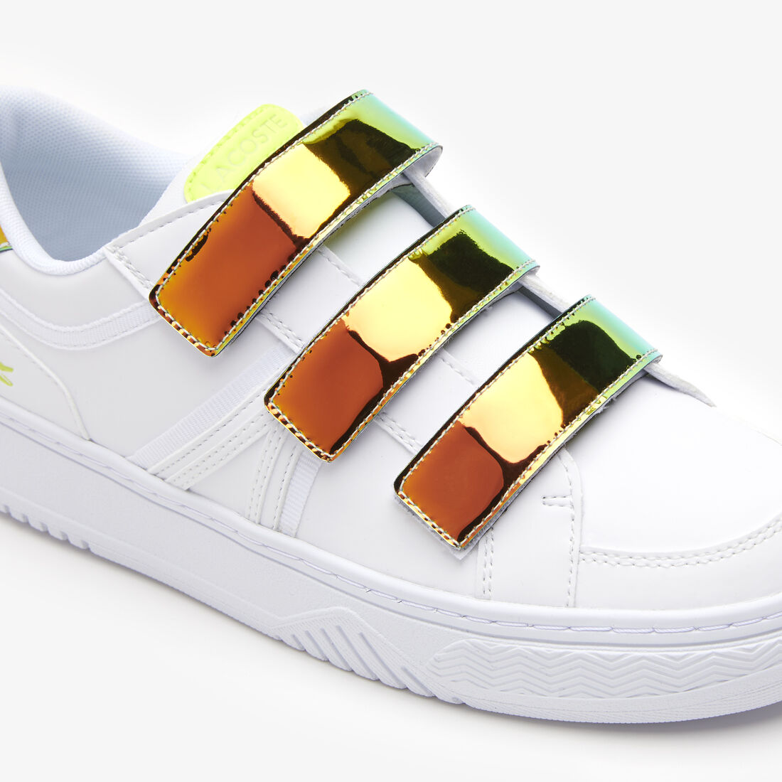 Infants' Lacoste L001 Synthetic Colour Block Trainers Infants' Lacoste L001 Synthetic Colour Block Trainers