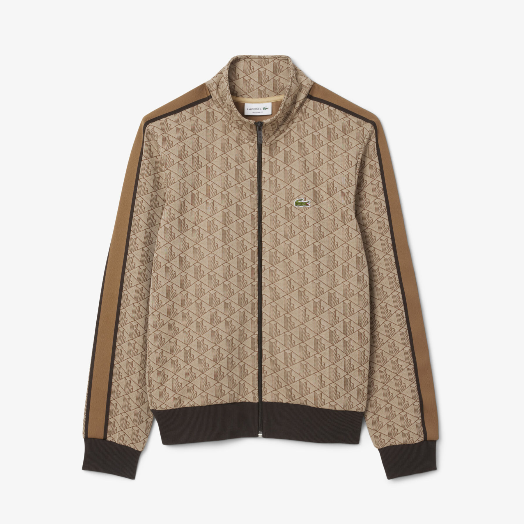 Paris Zip-Up Jacquard Track Jacket lacoste paris zip up jacquard track jacket
