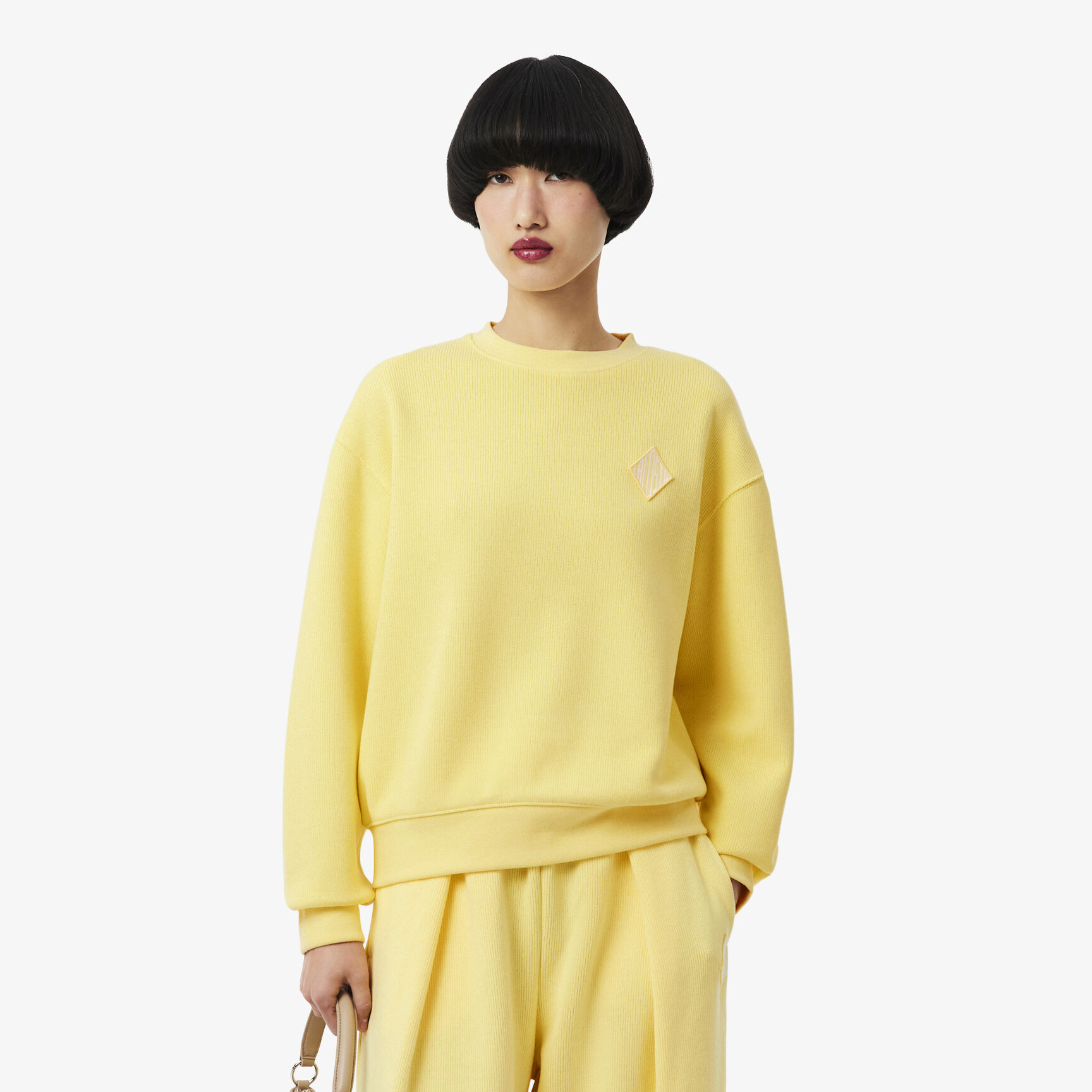 Oversized Interlock Sweatshirt - SF1482-00-864