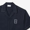 Relaxed Fit Short Sleeved Cotton Shirt Men's Lacoste Pull-on Windbreaker with Kangaroo Pocket - CH8448-00-MXQ