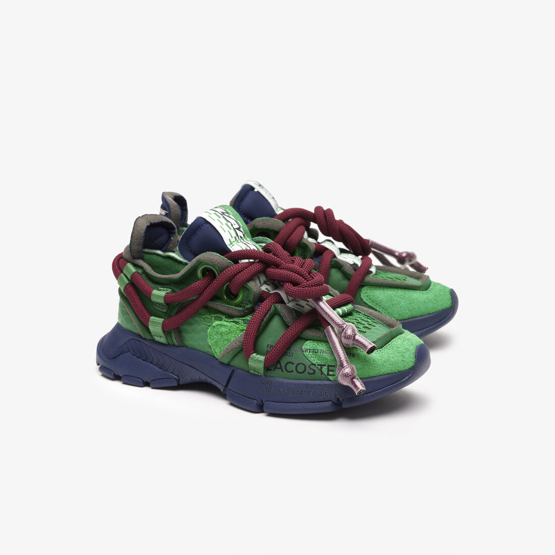 سنيكرز L003 أكتيف رانواي قماش للنساء Women's L003 Active Runway Textile Trainers - 46SFA0004-GN1