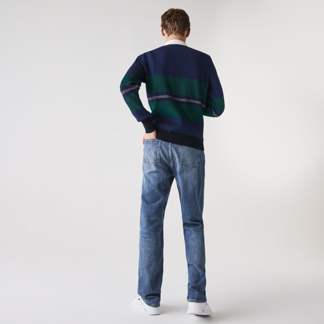 Men's Loose Cut Five-Pocket Cotton Denim Jeans Men's Loose Cut Five-Pocket Cotton Denim Jeans