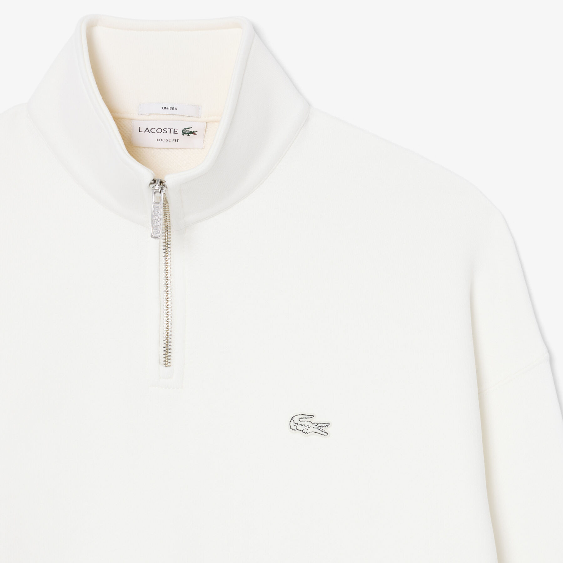 Heavy Fleece Zipper Neck Sweatshirt lacoste heavy fleece zipper neck sweatshirt