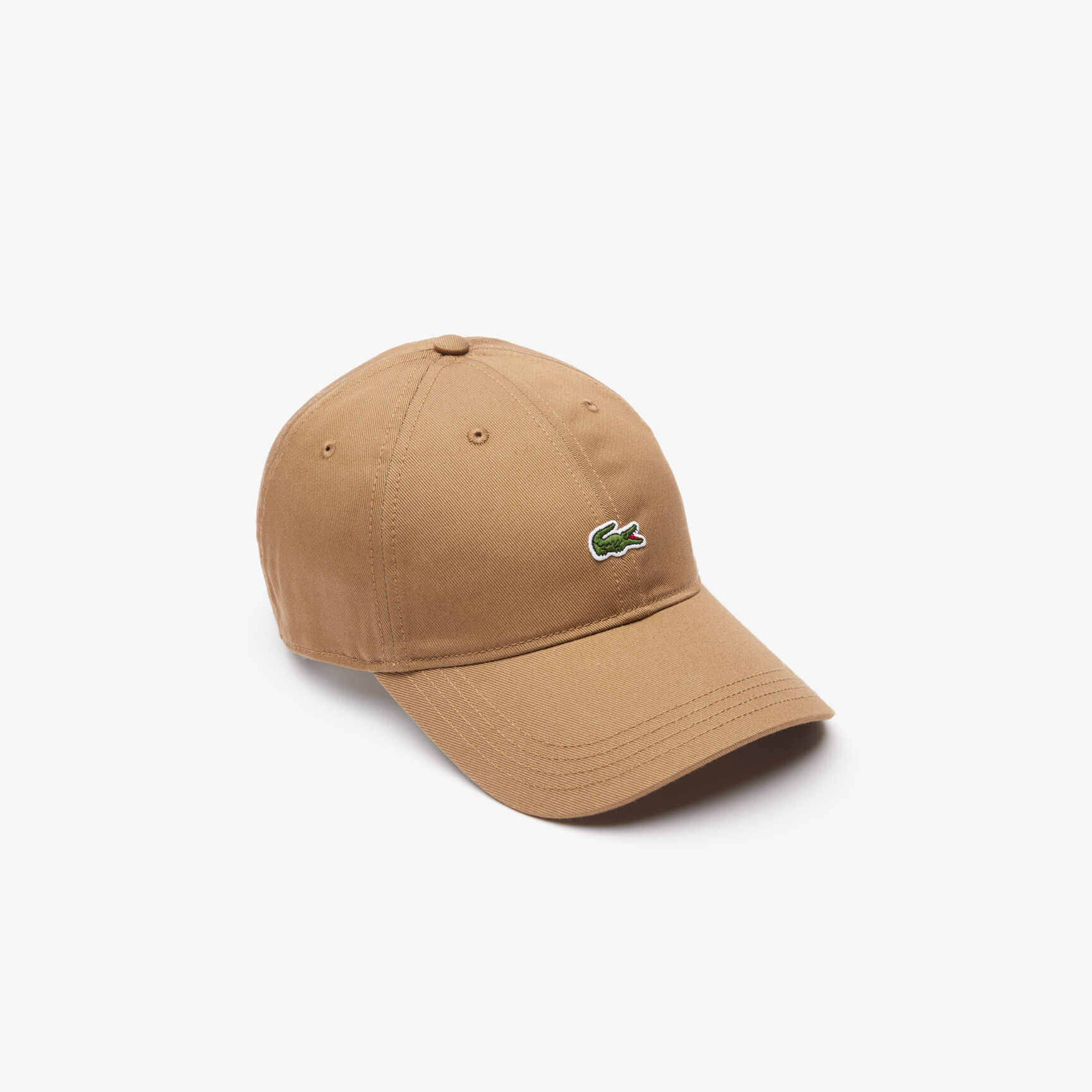 قبعة قطنية مائلة Unisex Lacoste Organic Cotton Twill Cap - RK0491-00-SIX