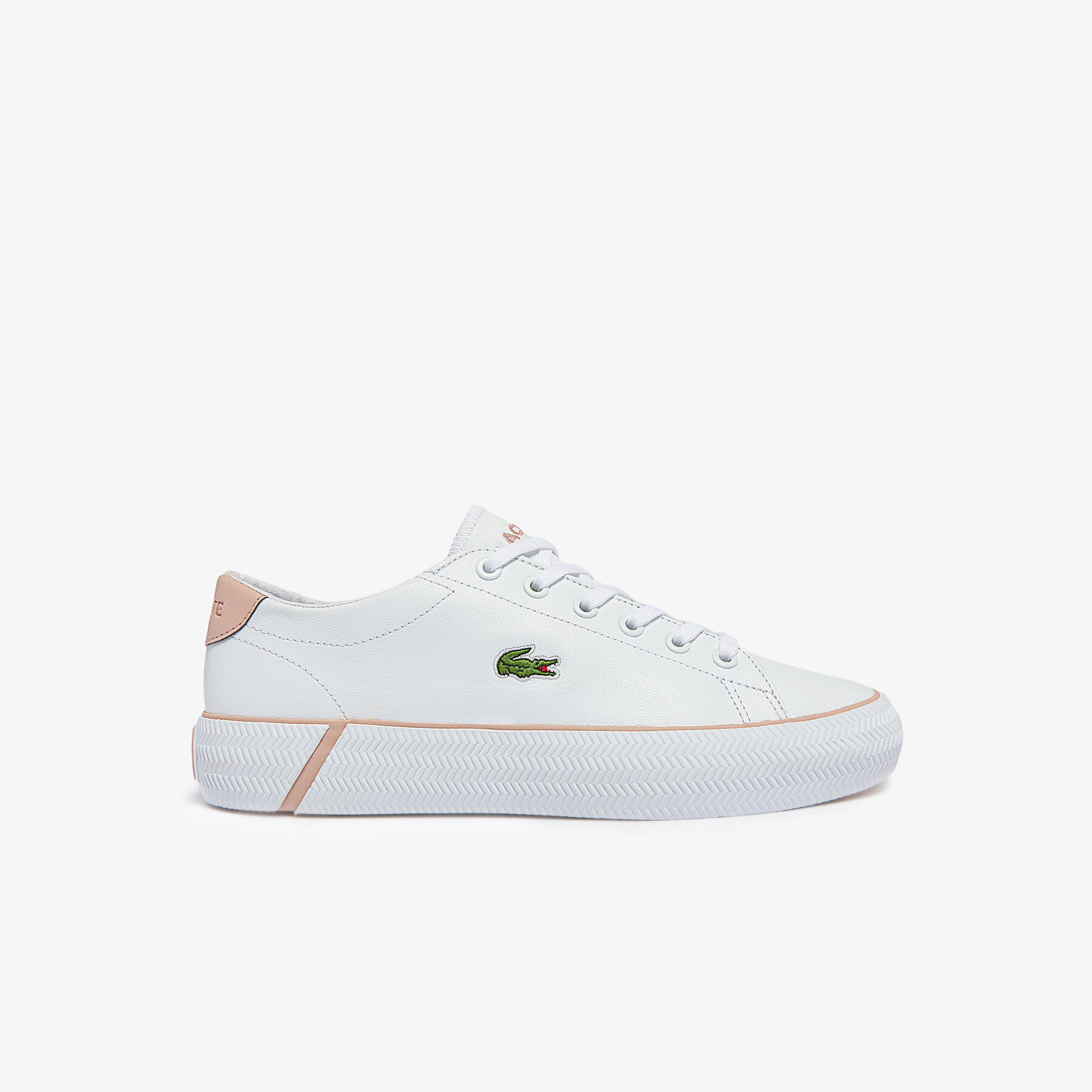 Women's Gripshot BL Leather and Synthetic Trainers lacoste women s gripshot bl leather and synthetic trainers
