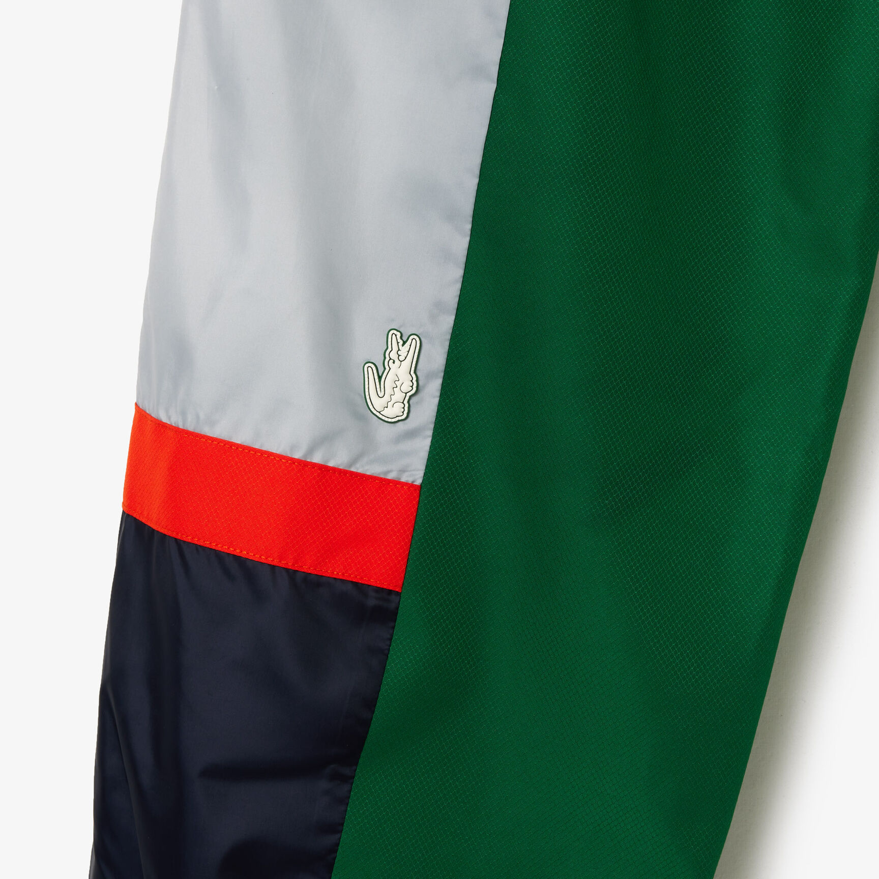 Mixed Material Colourblock Sportsuit Track Pants - XH1624-00-QIU