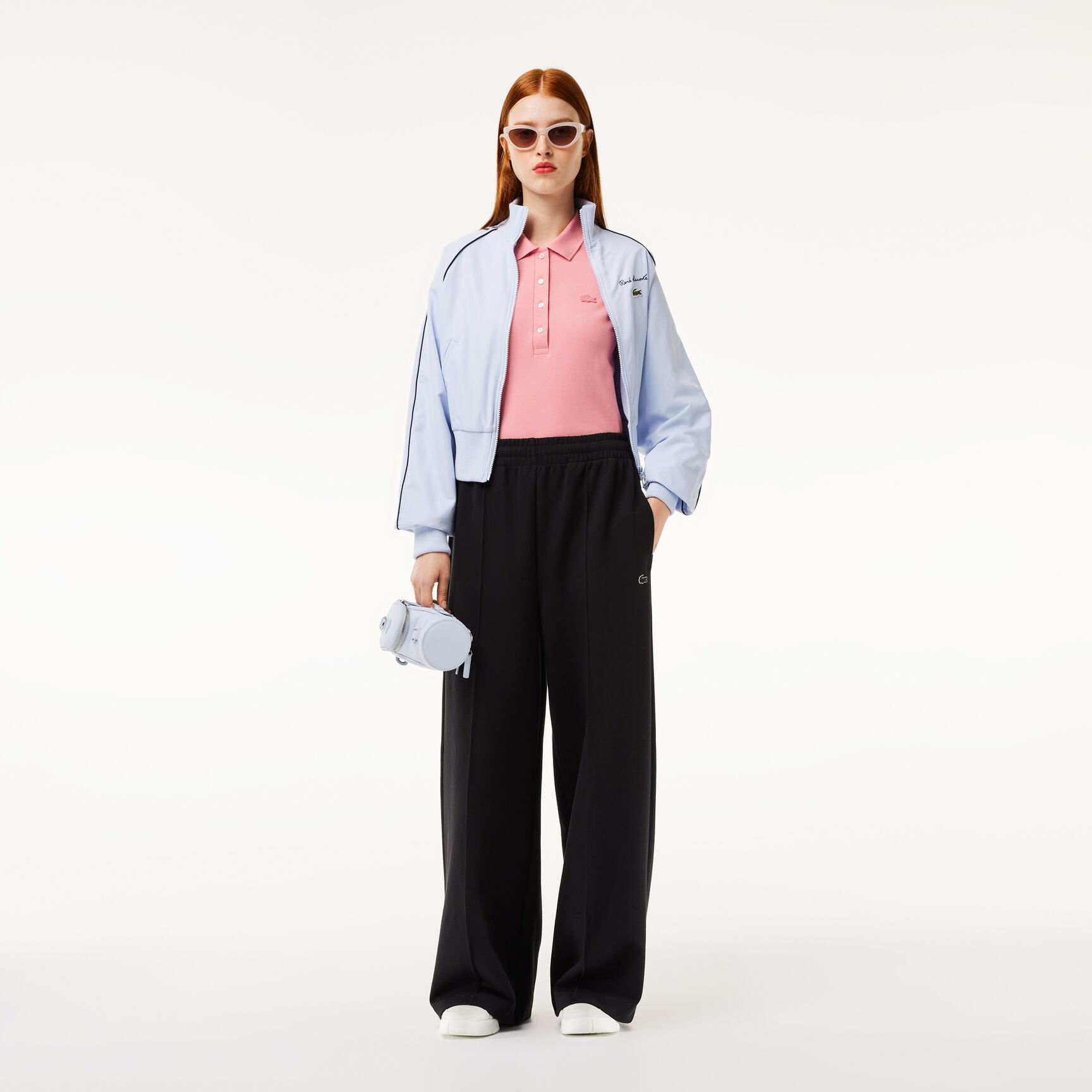 Women's Lacoste Slim fit Stretch Cotton Pique Polo Shirt - PF5462-00-QDS