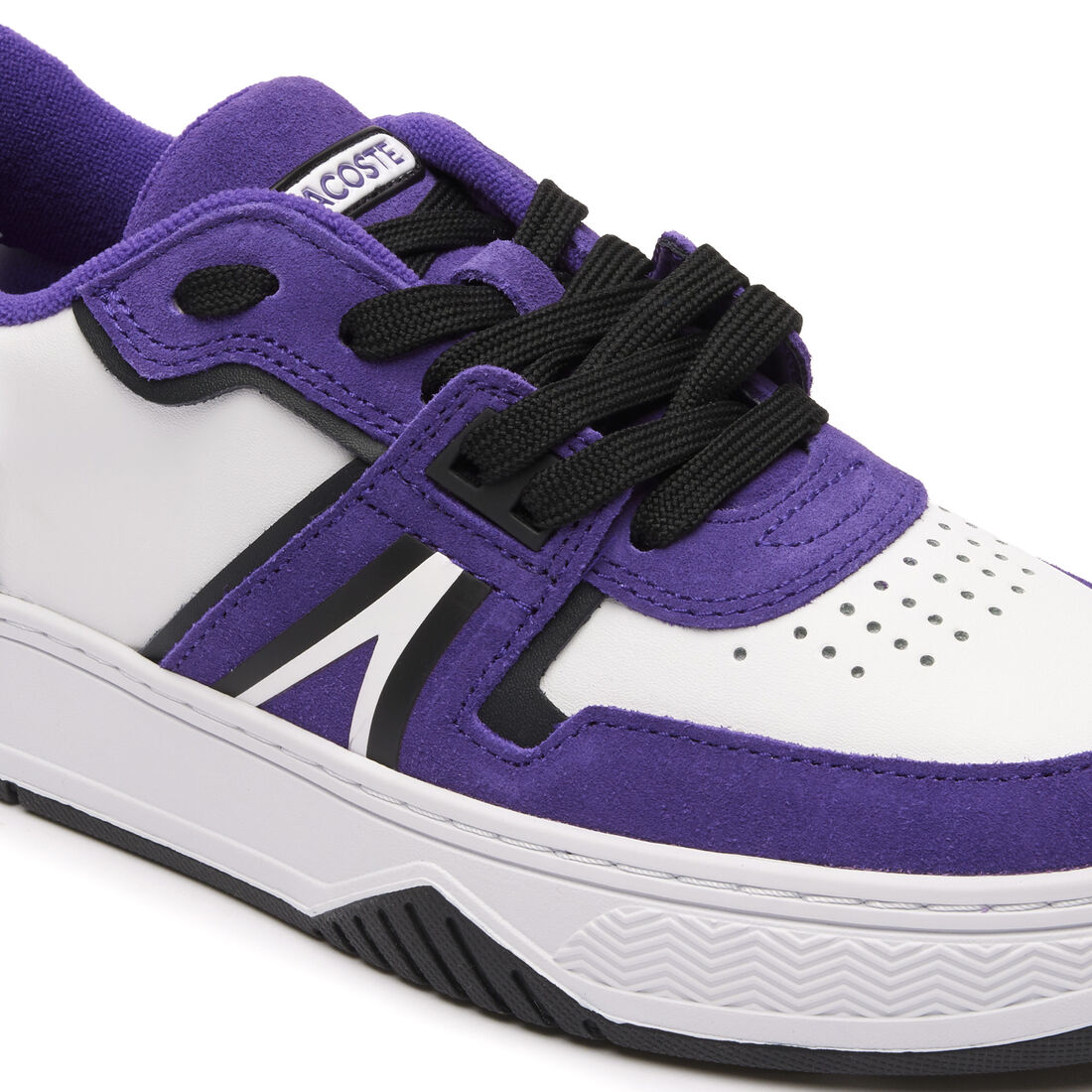 سنيكرز L001 جلد مغلف للنساء Women's L001 Coated Leather Trainers - 46SFA0044-1S6