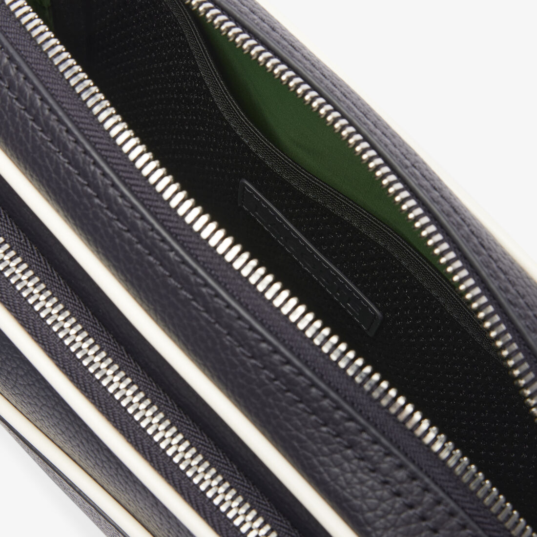 حقيبة مراسل أنجي جرين جلدية Angy Grain Leather Reporter Bag - NH4561GY-K46