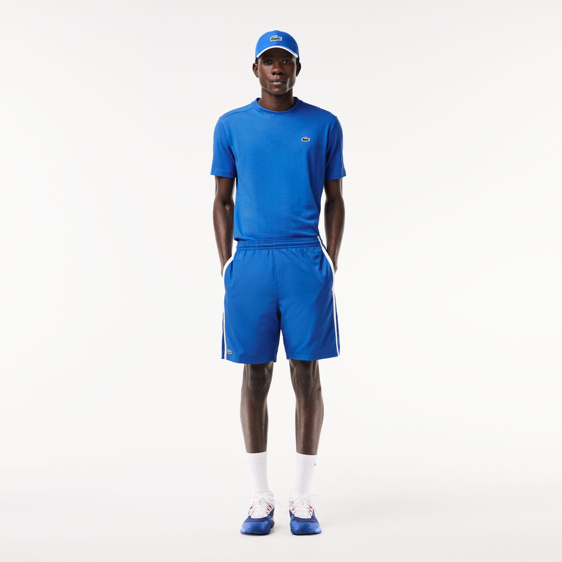 تي شيرت رياضي من القطن فائق الجفاف Men's Lacoste SPORT Breathable T-shirt - TH7618-00-IXW