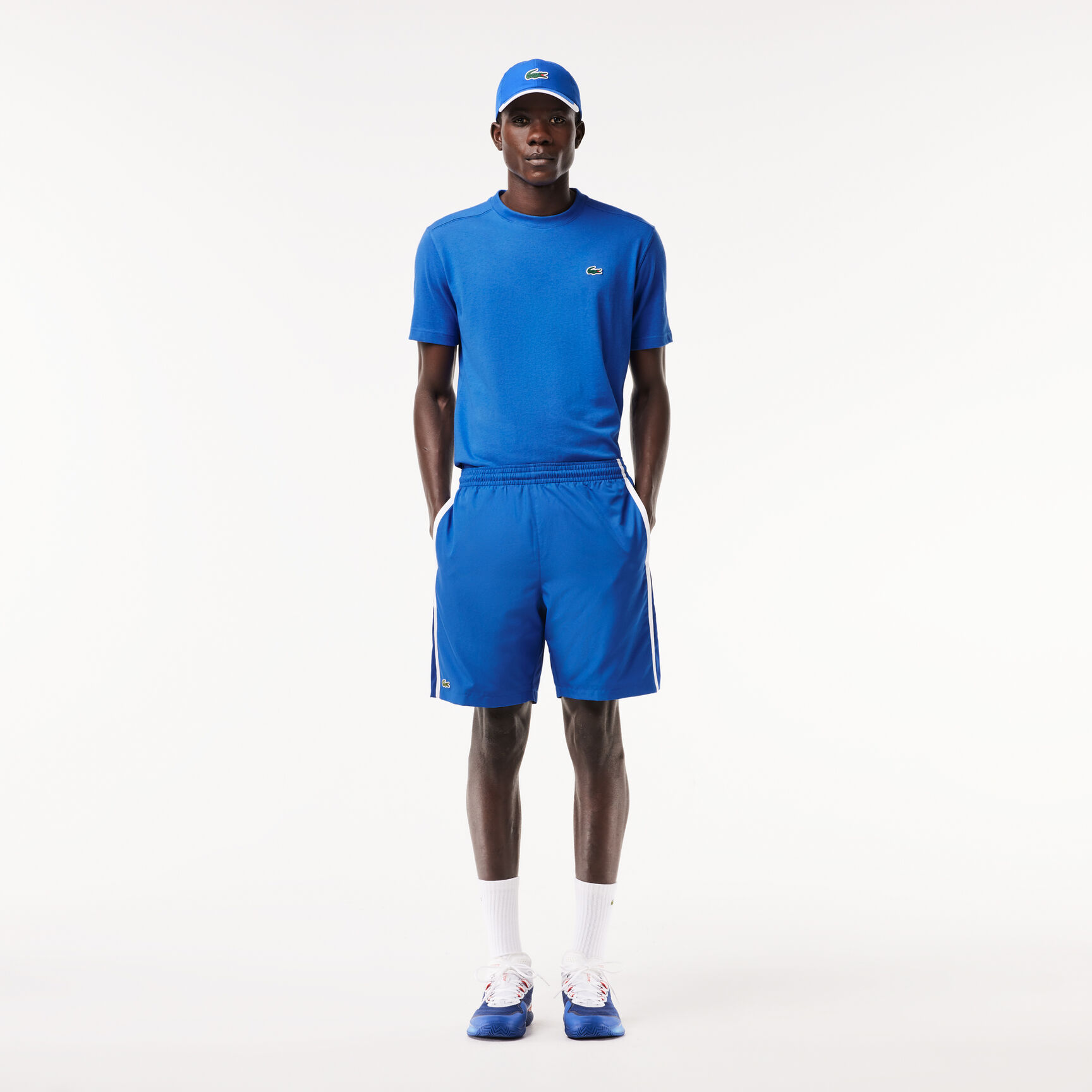 تي شيرت رياضي من القطن فائق الجفاف Men's Lacoste SPORT Breathable T-shirt - TH7618-00-IXW