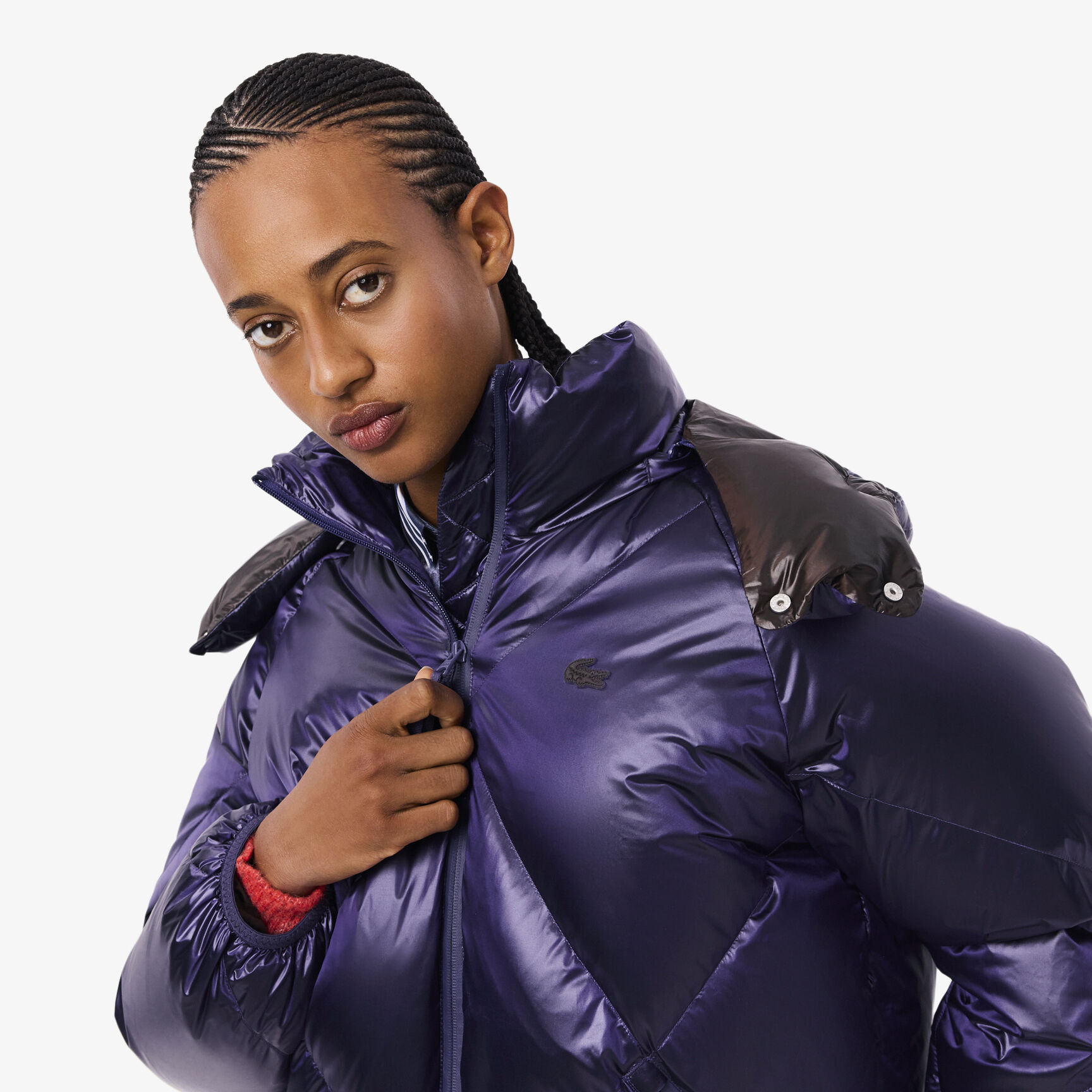 Oversized Water-Repellent Down Jacket - BF5326-00-6PI