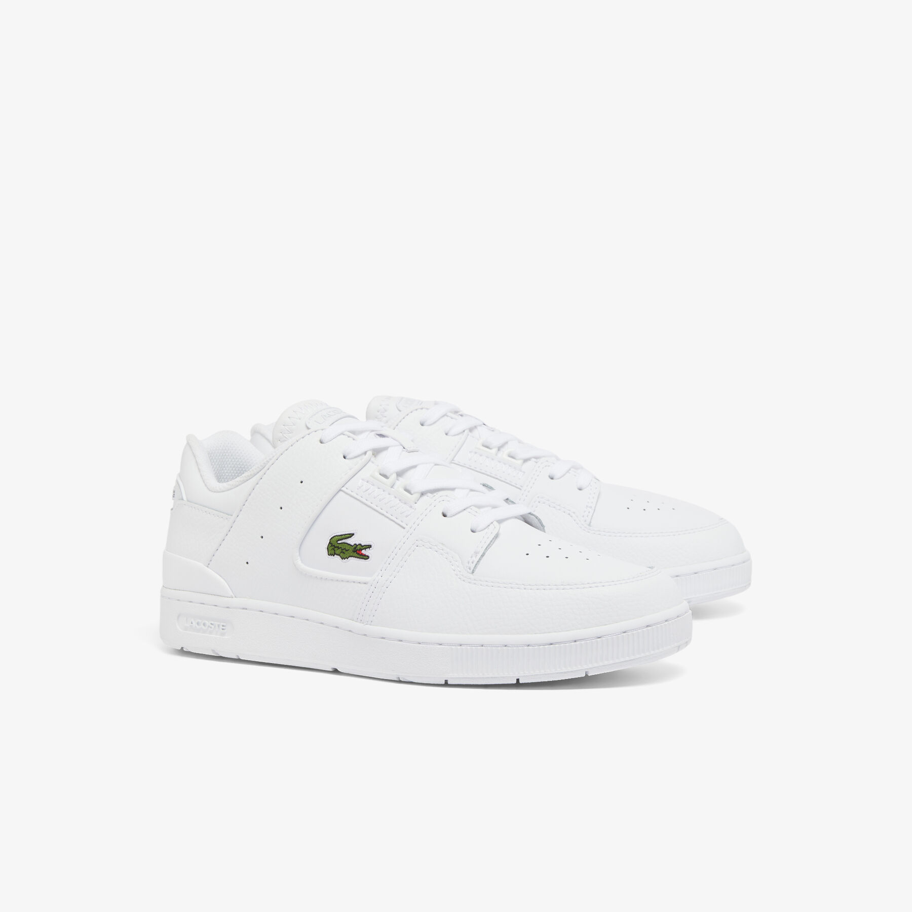 Men's Court Cage Leather Sneakers - 48SMA0016-21G