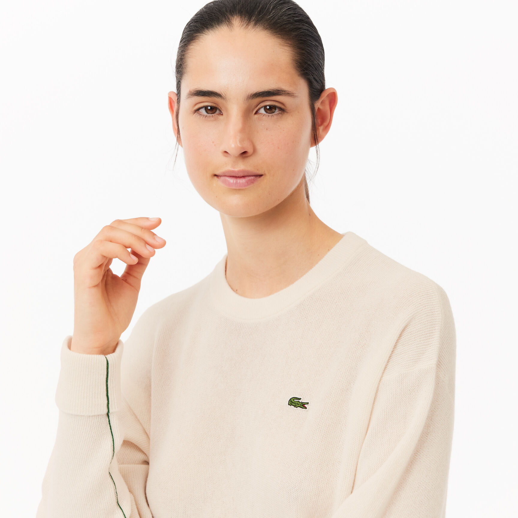 سترة صوفية برقبة دائرية Wool Crew Neck Sweater - AF9551-00-70V