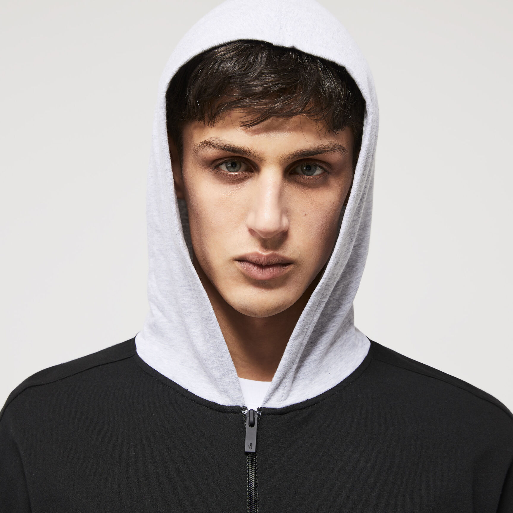 هودي بيت صوف قطني بشعار الماركة للرجال