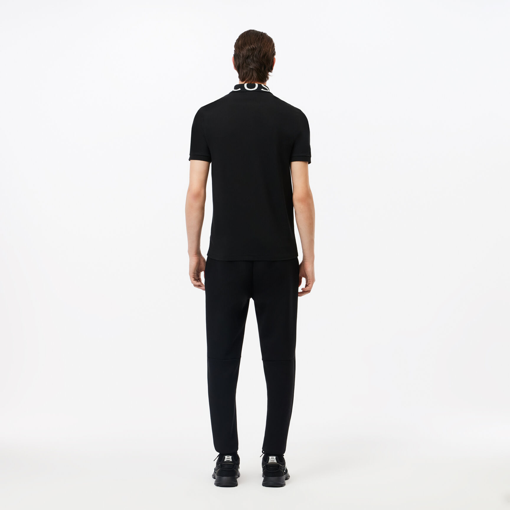 بنطال رياضي مزيج قطن بارز بقصة ضيقة للرجال Slim Fit Sweatpants - XH1776-00-031