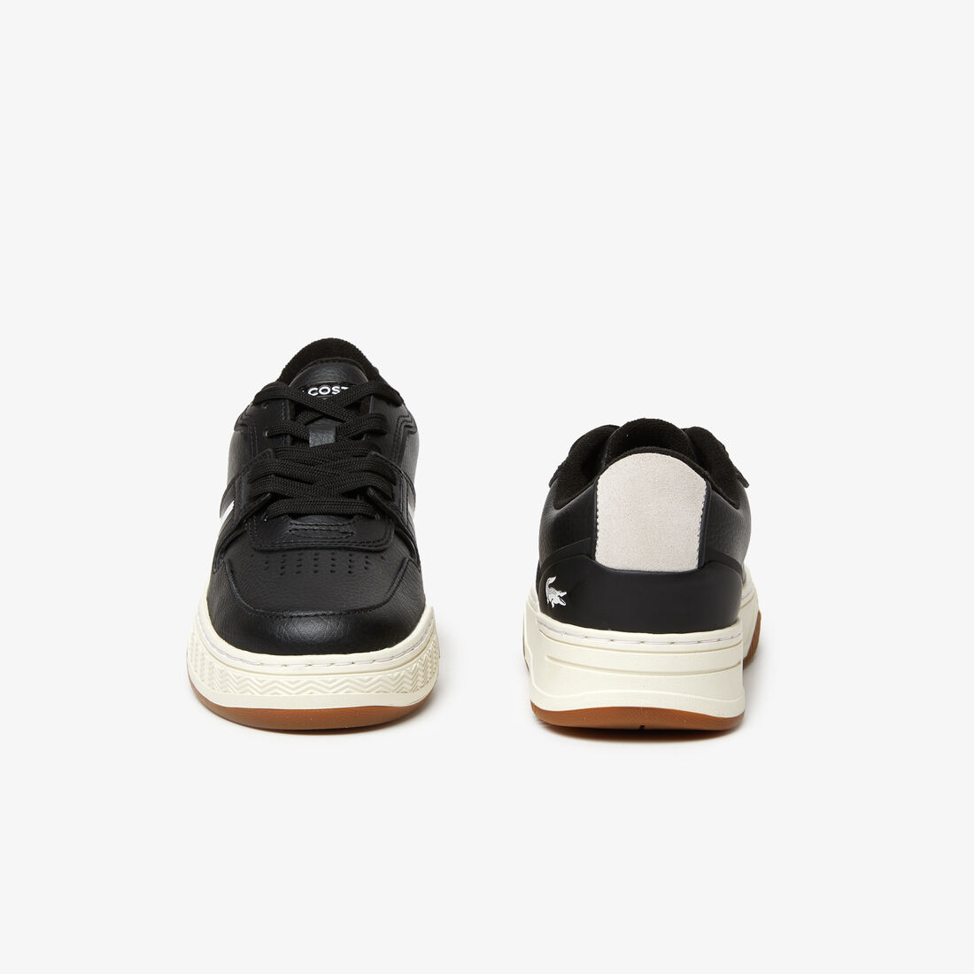 سنيكرز لاكوست L001 جلد مقسم بألوان للنساء سنيكرز لاكوست L001 جلد مقسم بألوان للنساء