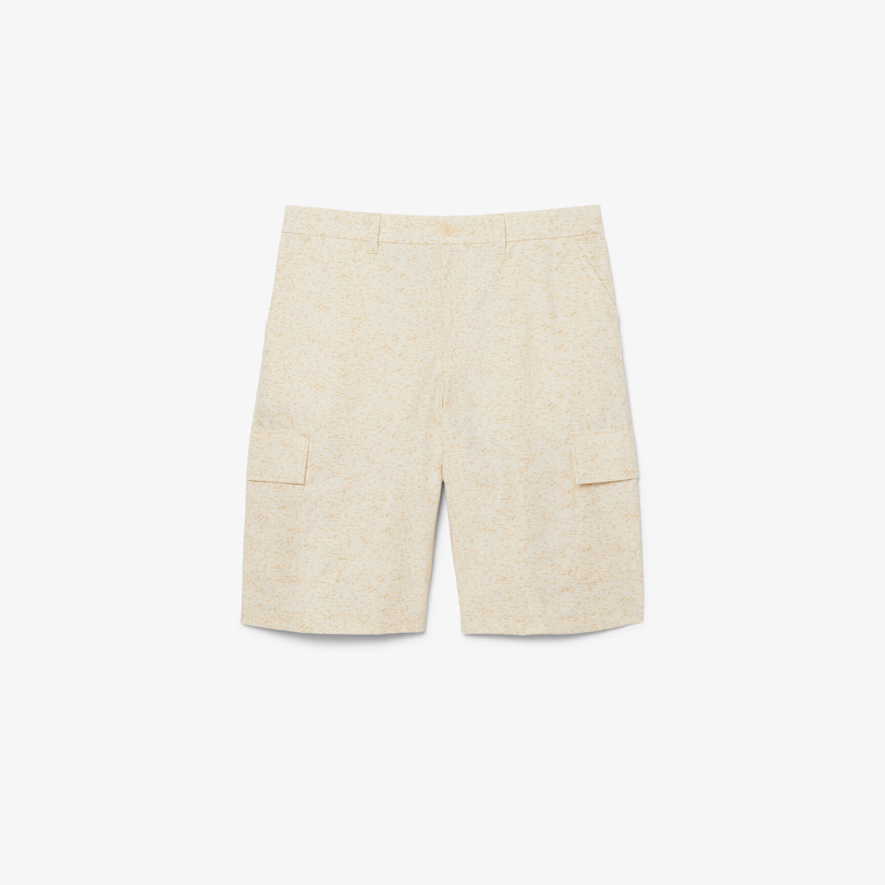 Straight Fit Printed Bermuda Cargo Shorts Straight Fit Printed Bermuda Cargo Shorts - FH2758-00-056