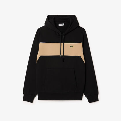 Colour-block Fleece Hoodie
