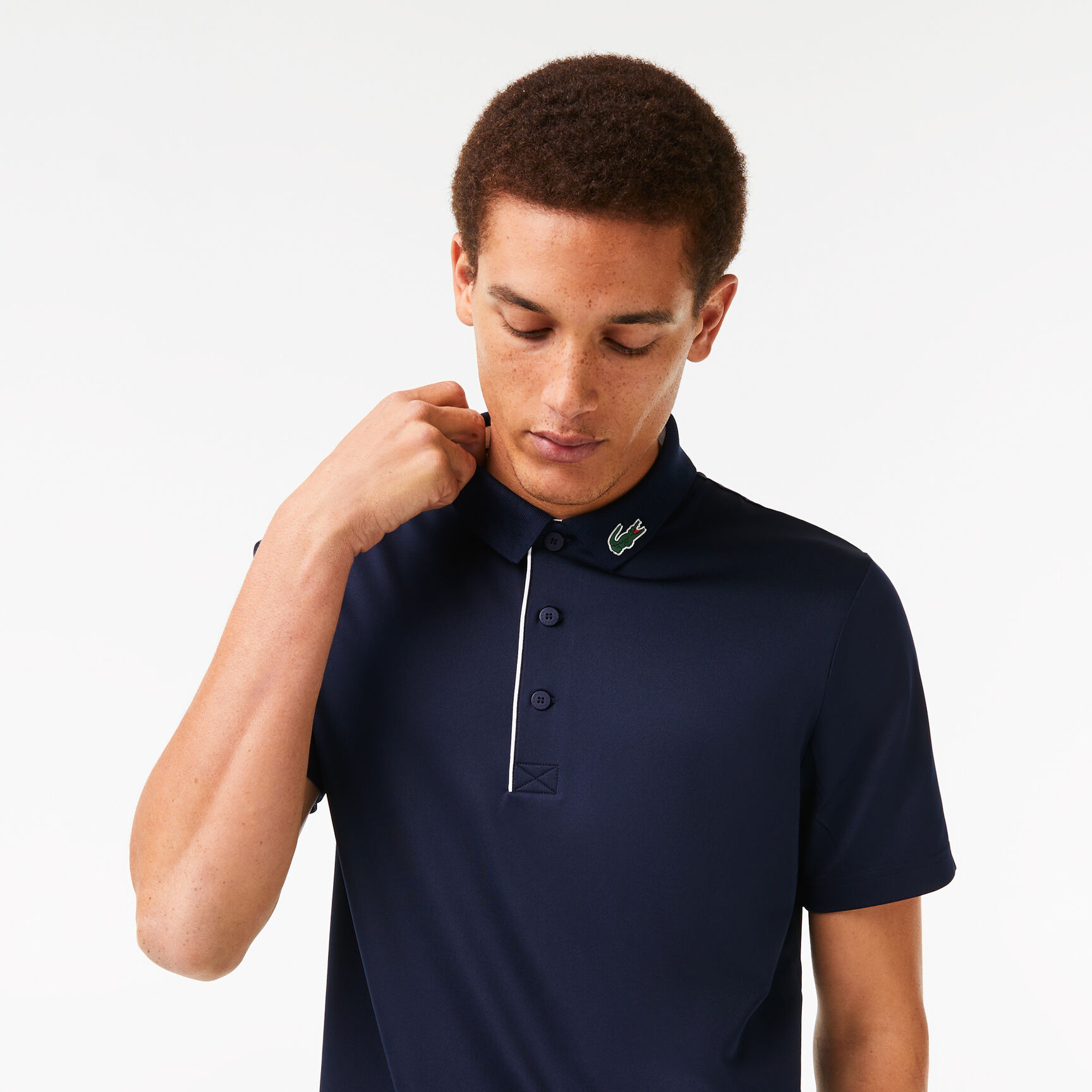 Men's Lacoste SPORT Jersey Golf Polo Men's Lacoste SPORT Jersey Golf Polo