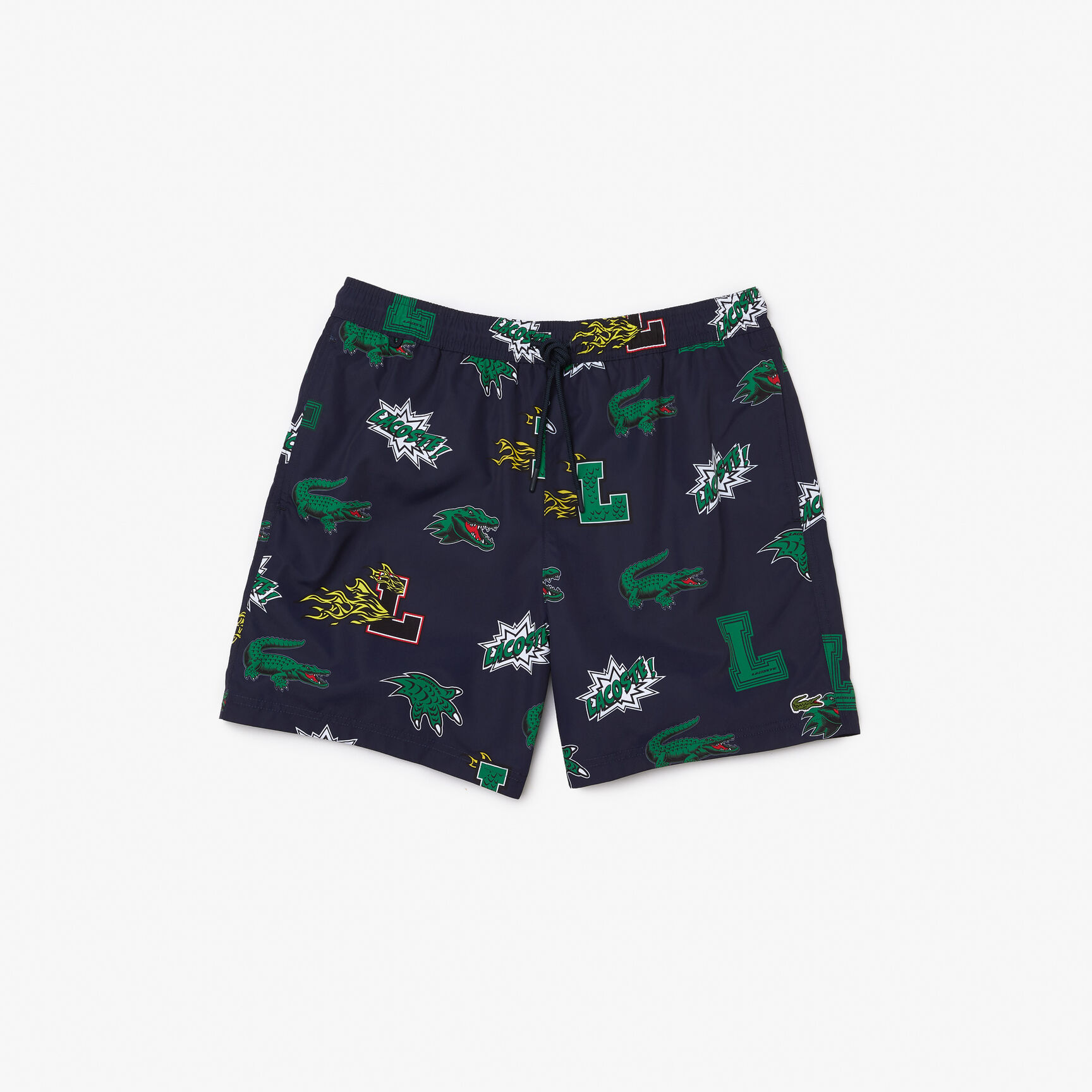 Men's Lacoste Holiday Mesh Lined Swimming Trunks Men's Lacoste Holiday Mesh Lined Swimming Trunks
