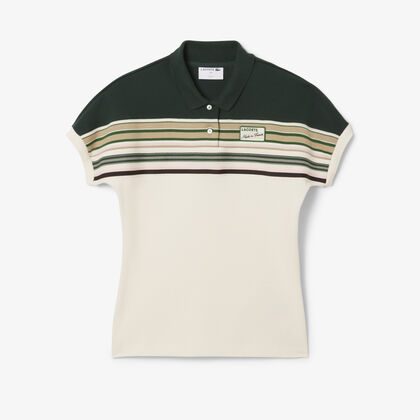French Made Slim Fit Striped Polo Shirt