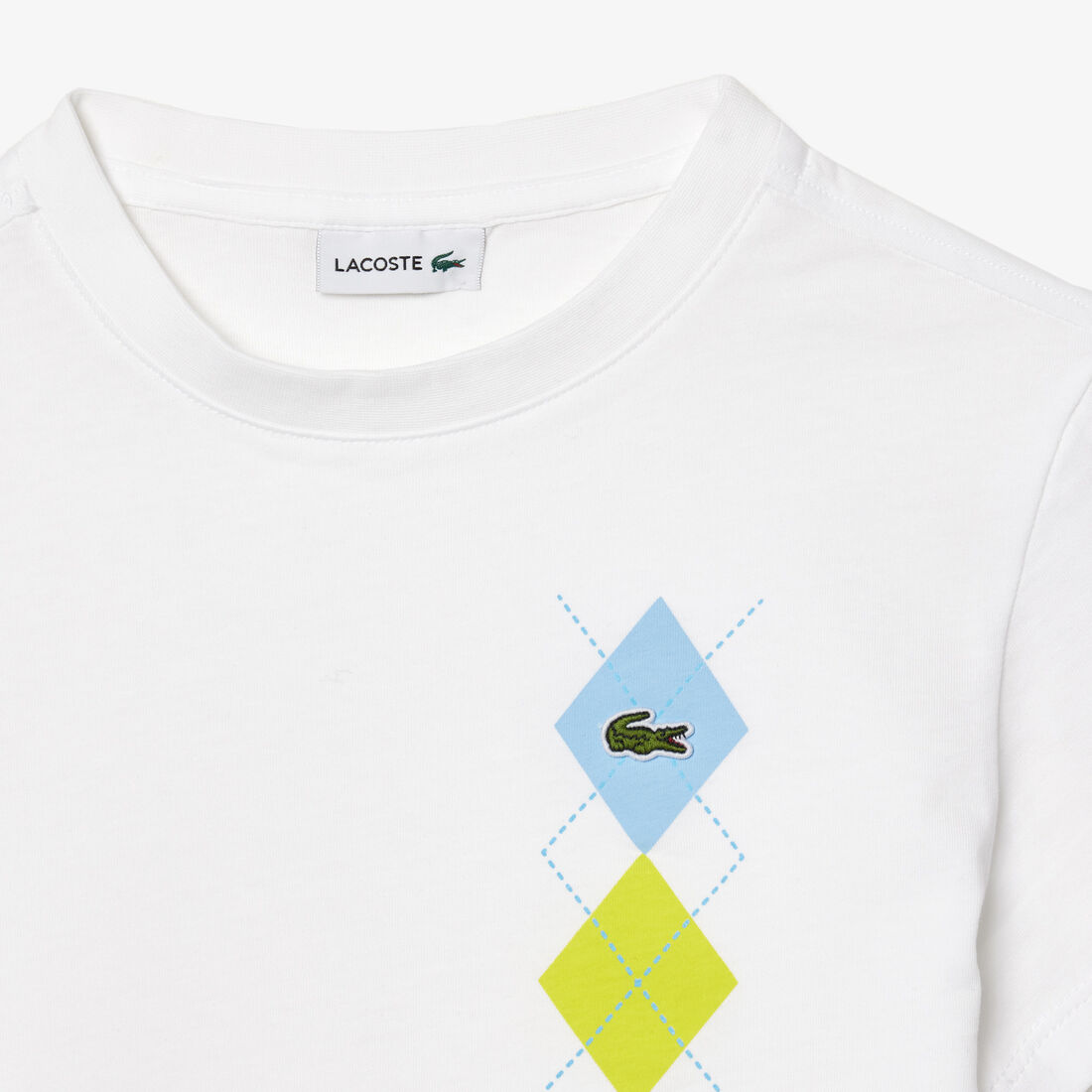 Argyle Print T-shirt Argyle Print T-shirt - TJ2443-00-001