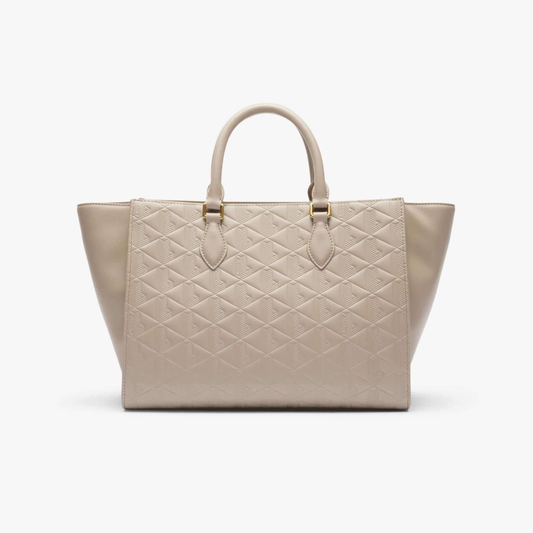 Large Maheki Monogram Tote lacoste large maheki monogram tote