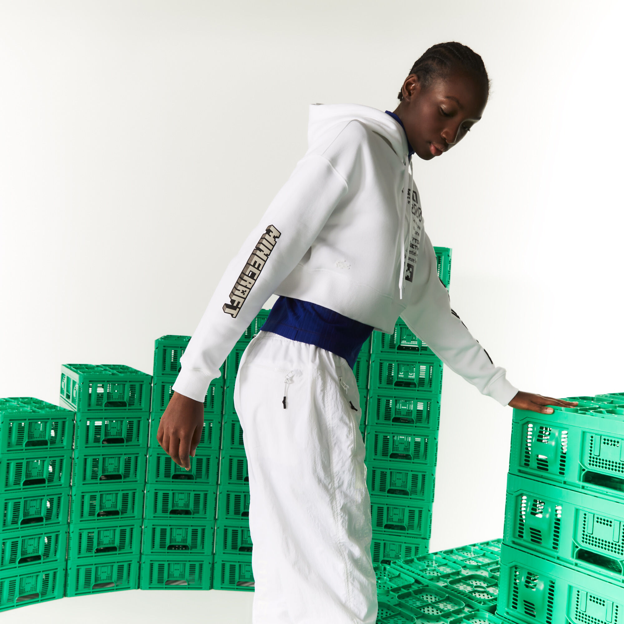 Women's Lacoste L!VE Collab Minecraft 